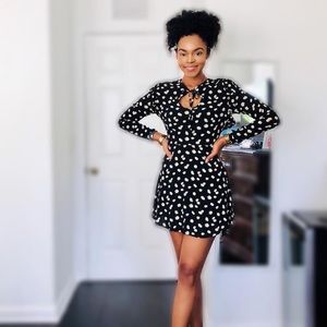 Floral Print Mini Dress